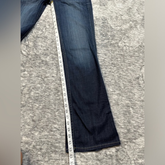 HUDSON Low Rise Signature Boot Cut Flap Pocket Jeans Elm Size 28 - Picture 13 of 14